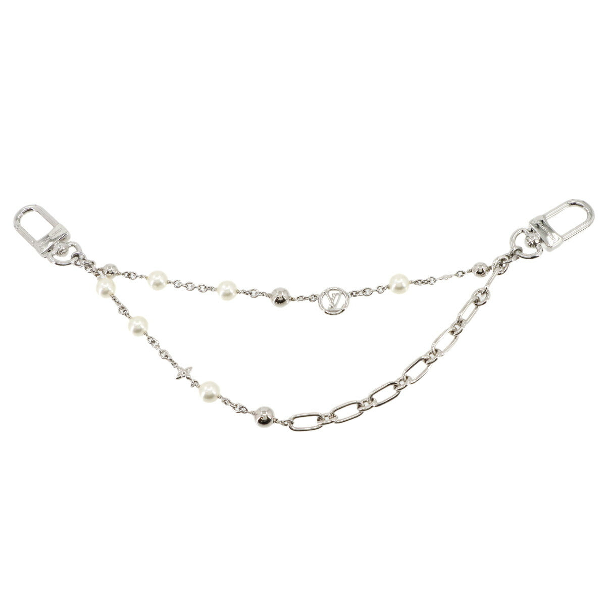 Midnight Chain Bag Charm Bag Charm Silver M02758