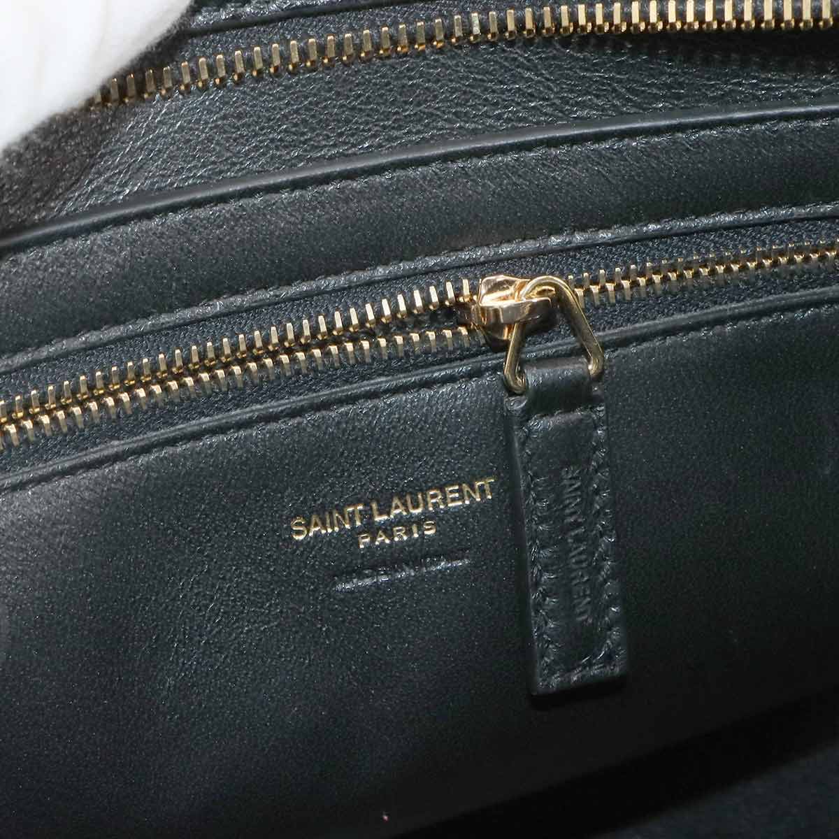 Cabas S Hand Shoulder Bag Leather Black 472469