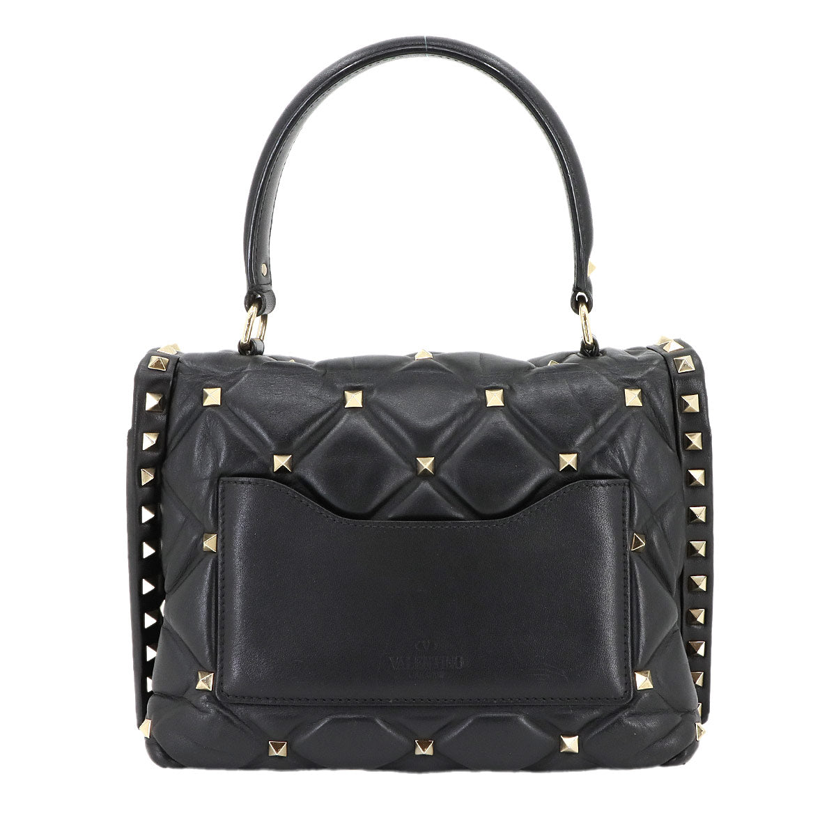 Candy Studs VLTN 2way Hand Shoulder Bag Leather