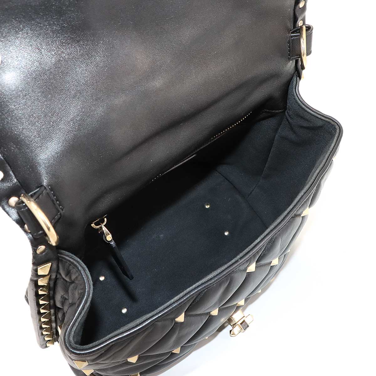 Candy Studs VLTN 2way Hand Shoulder Bag Leather