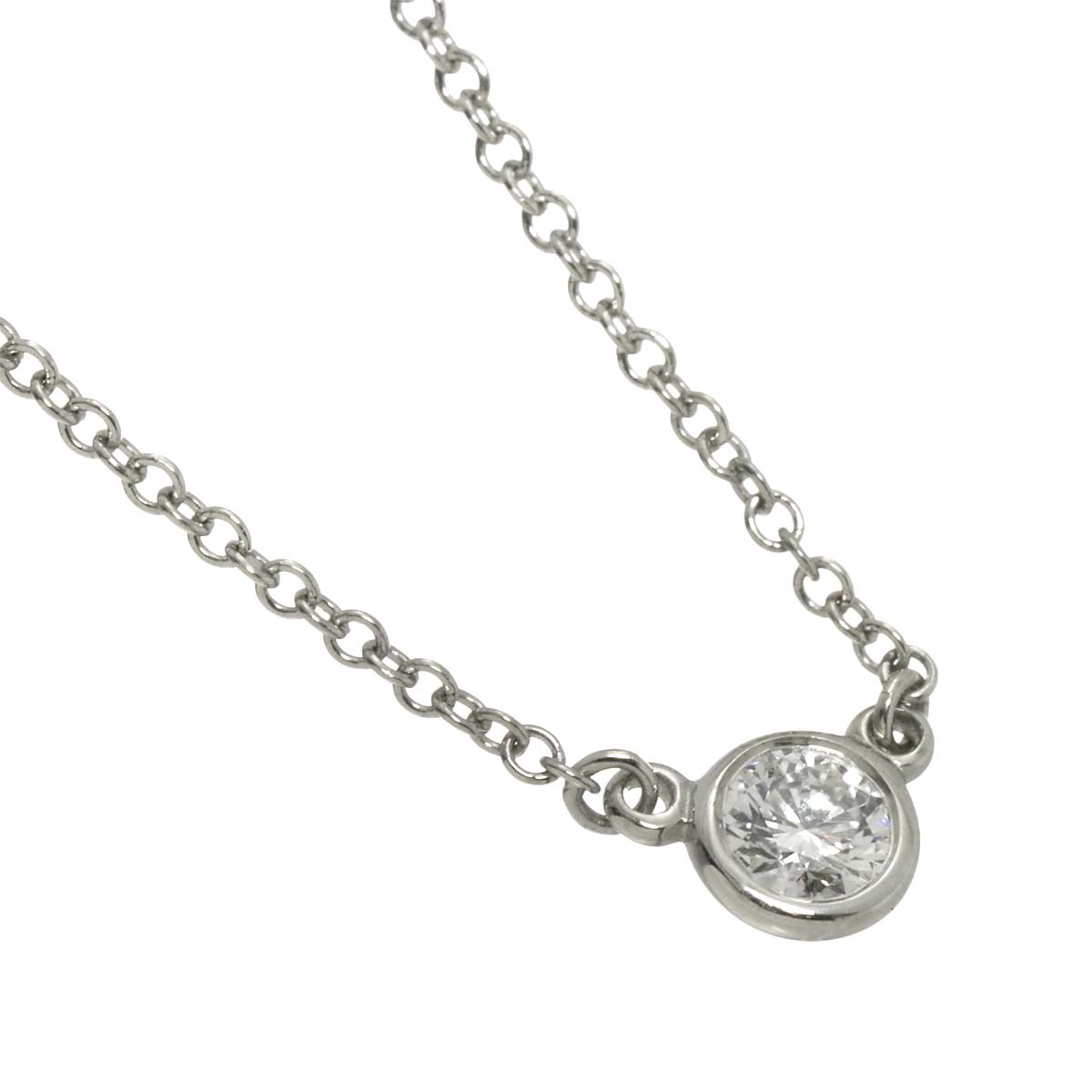 By The Yard Diamond Necklace Platinum