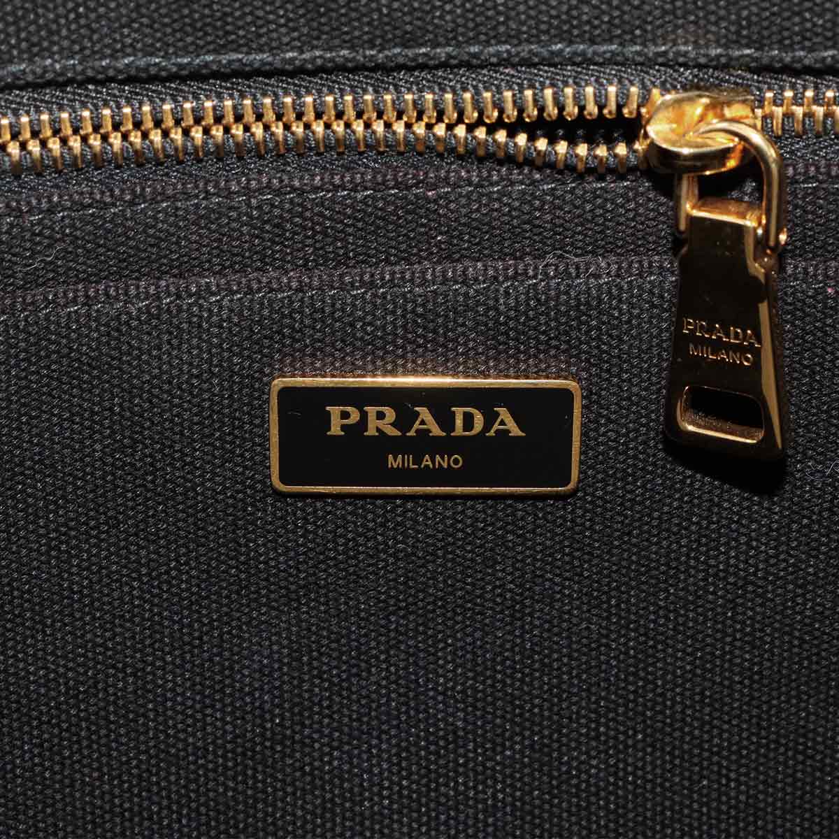 Canapa Mini 2way Hand Shoulder Bag Canvas Black 1BG439 Purse