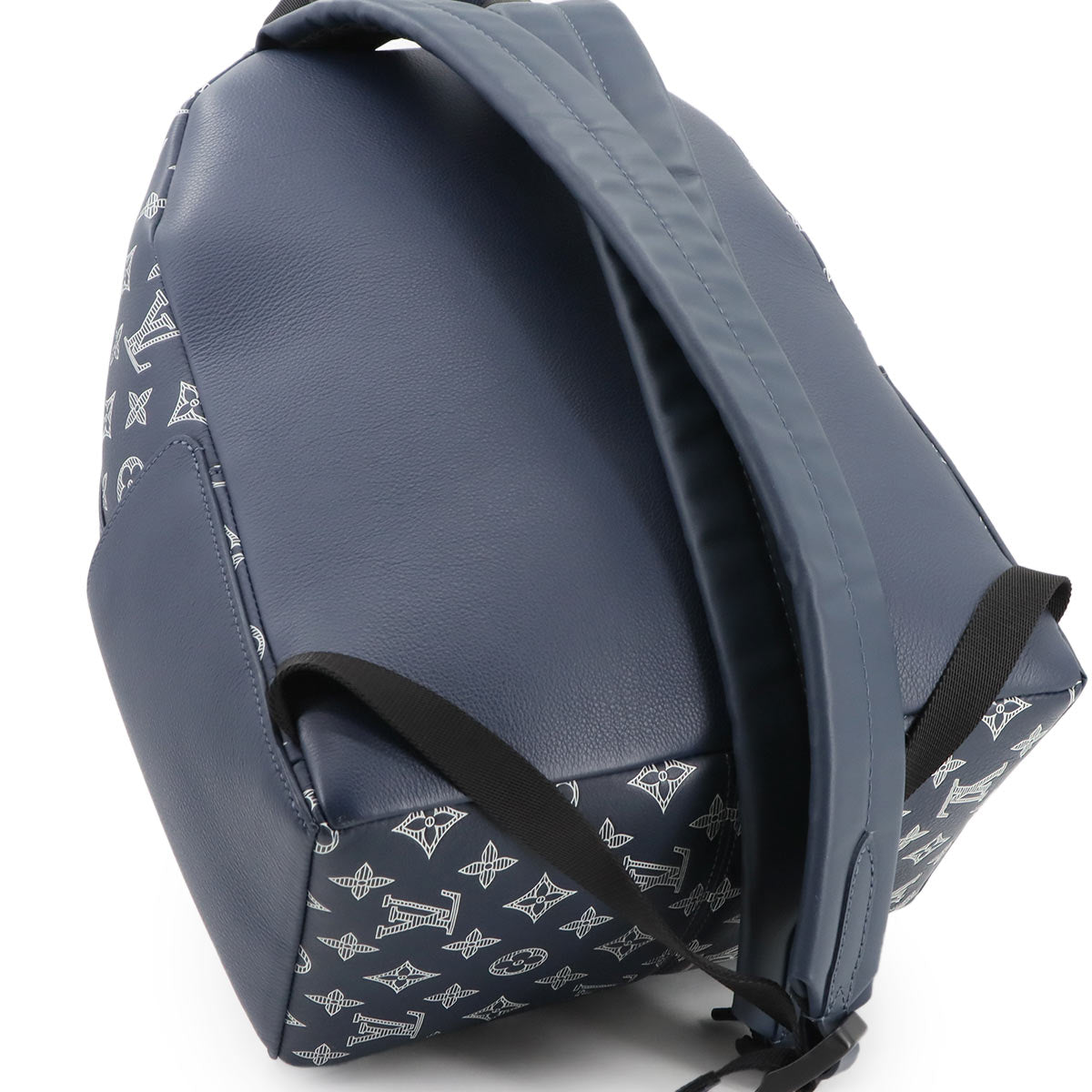 Monogram Shadow Discovery Backpack PM Navy Blue M24760