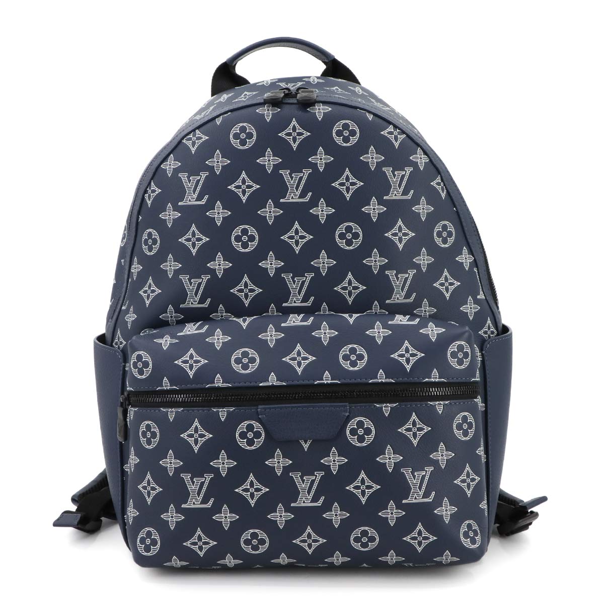 Monogram Shadow Discovery Backpack PM Navy Blue M24760