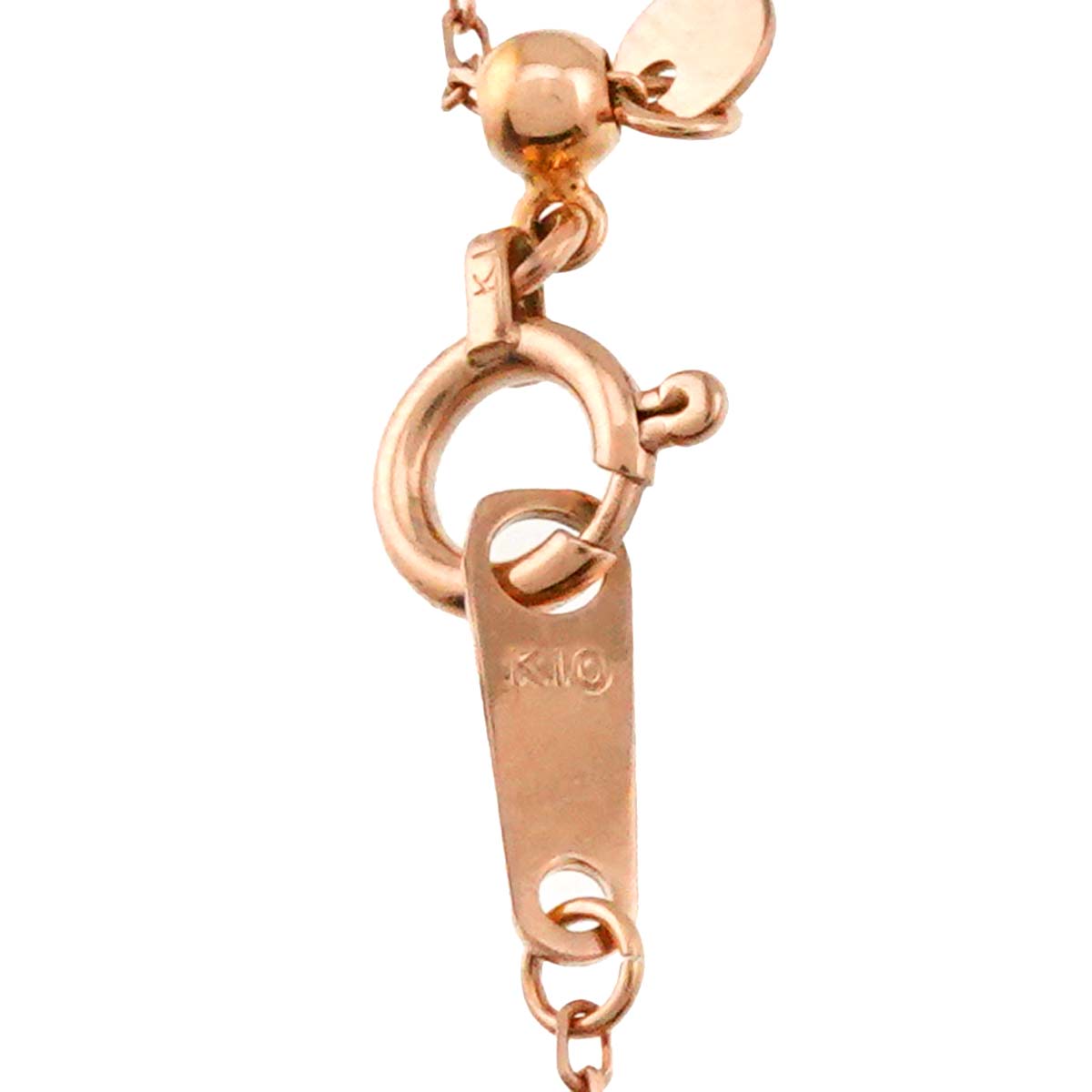 Diamond 0.29ct Necklace 10K Pink Gold 416