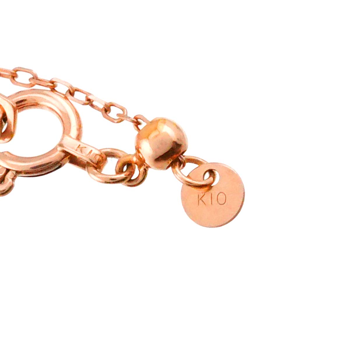 Diamond 0.29ct Necklace 10K Pink Gold 416