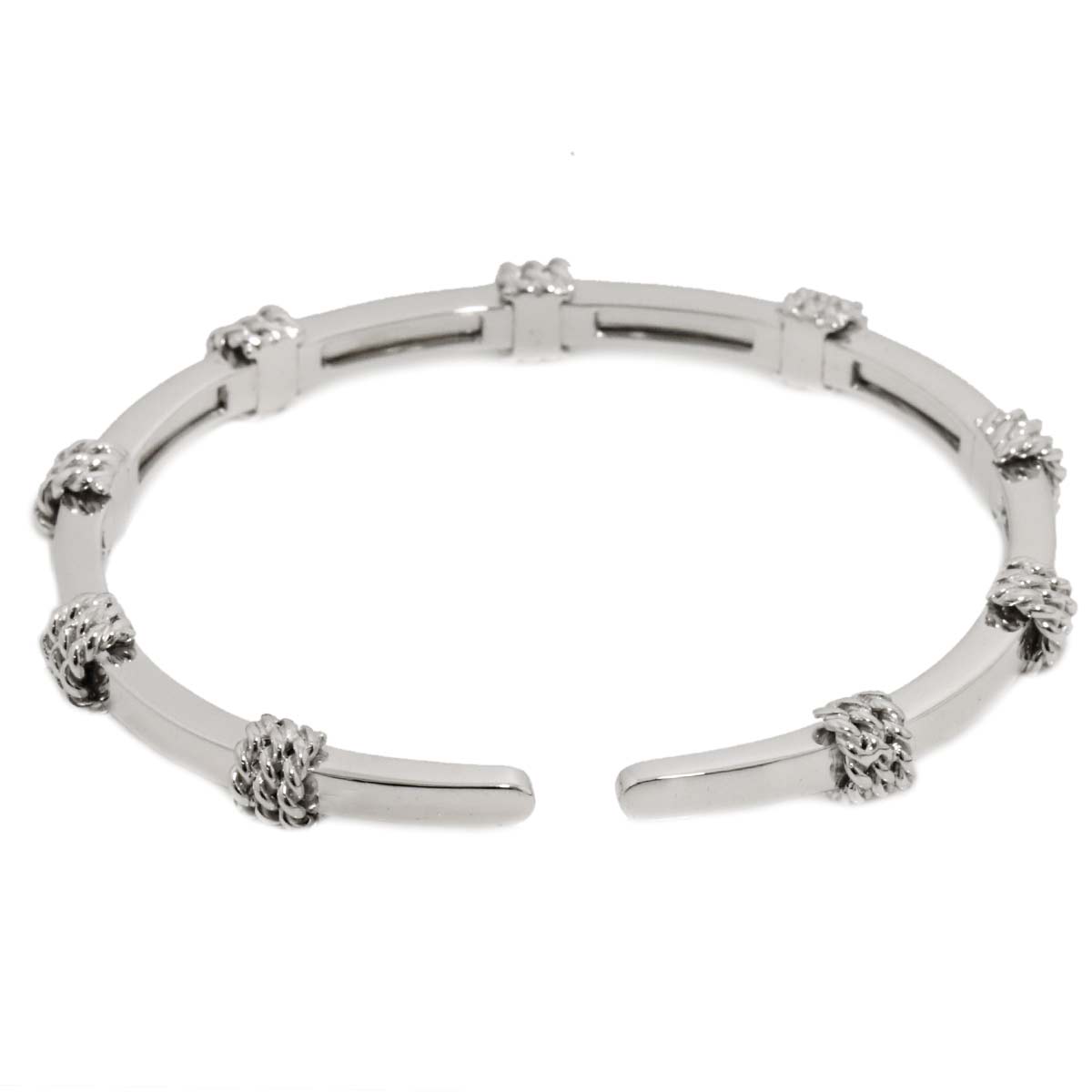 Diamond 0.87ct Bracelet 18K White Gold 750