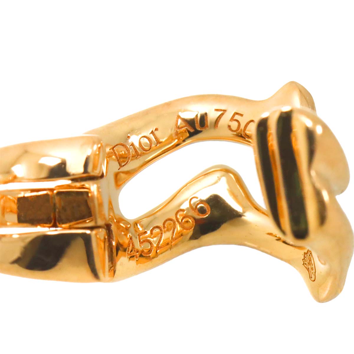 Diamond Earring Clip-on 18K PG 750 One Piece only