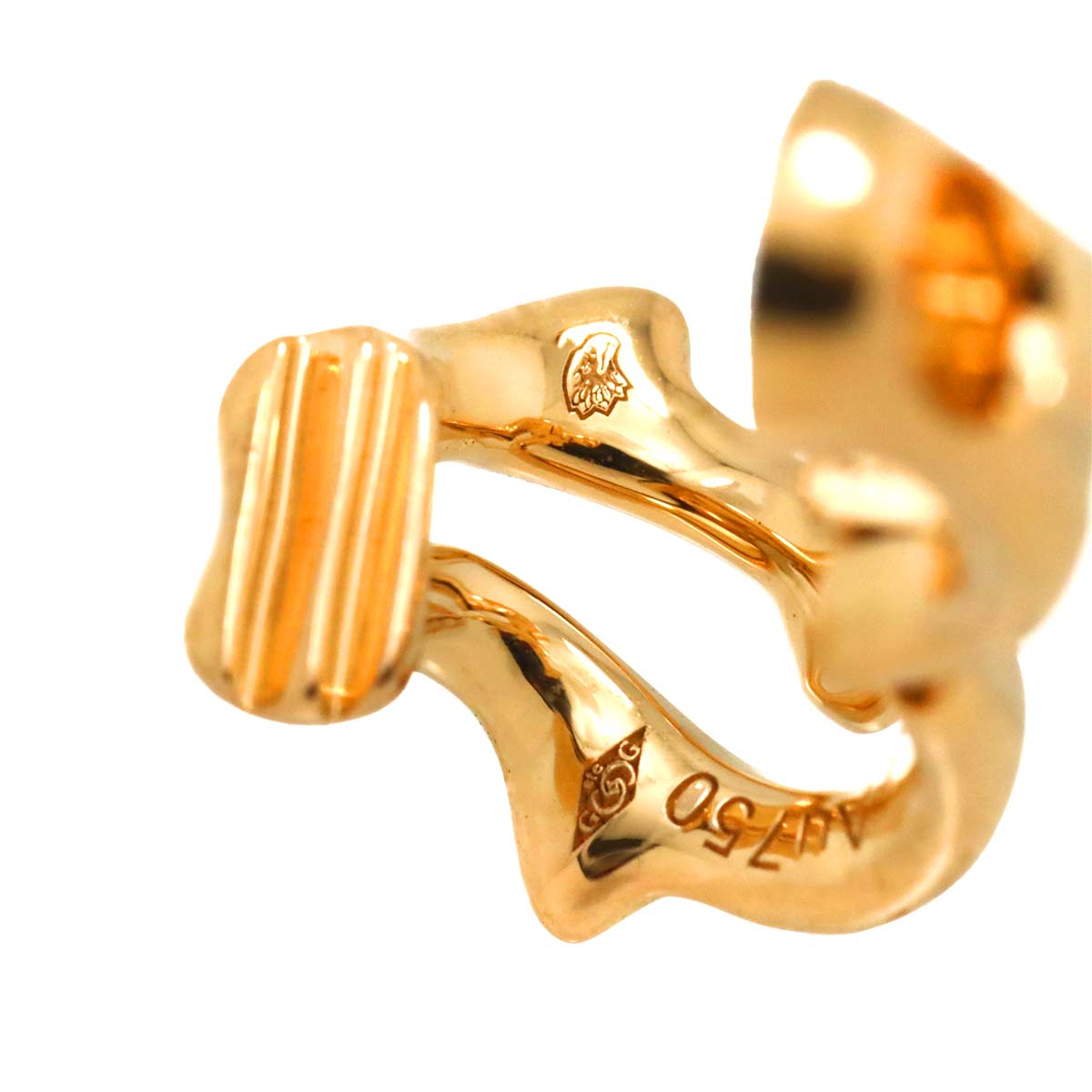 Diamond Earring Clip-on 18K PG 750 One Piece only