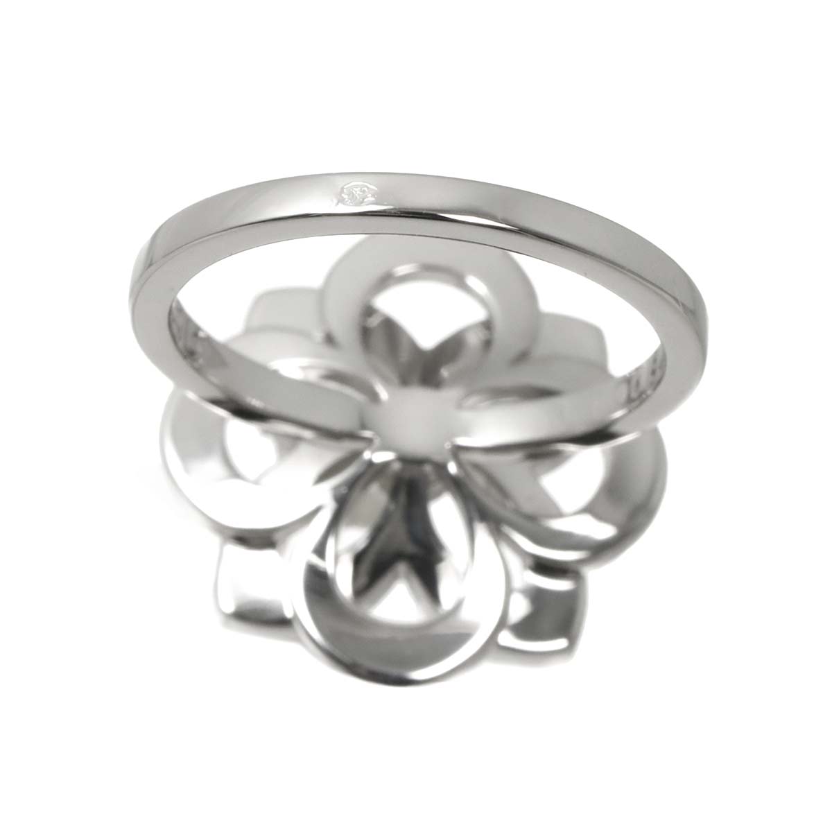 Berg Sapphire Diamond Ring 18K WG 750 size49 4.75-5(US)