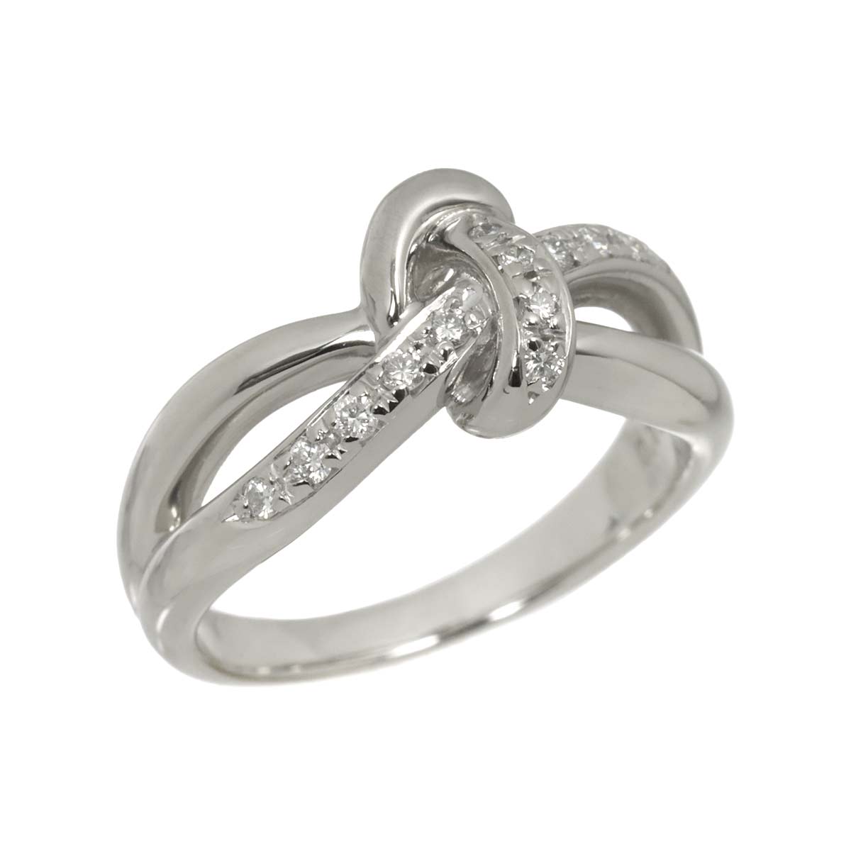 Diamond 0.13ct Ring Platinum size5.25-5.5(US)