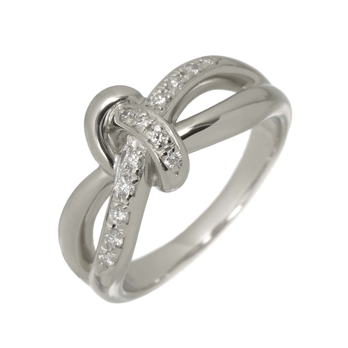 Diamond 0.13ct Ring Platinum size5.25-5.5(US)