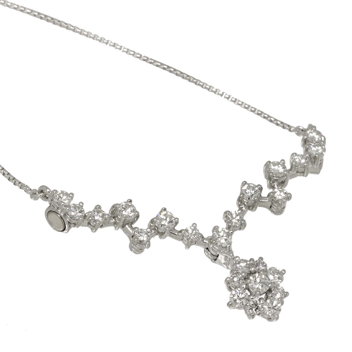 Diamond 1.00ct Necklace Platinum