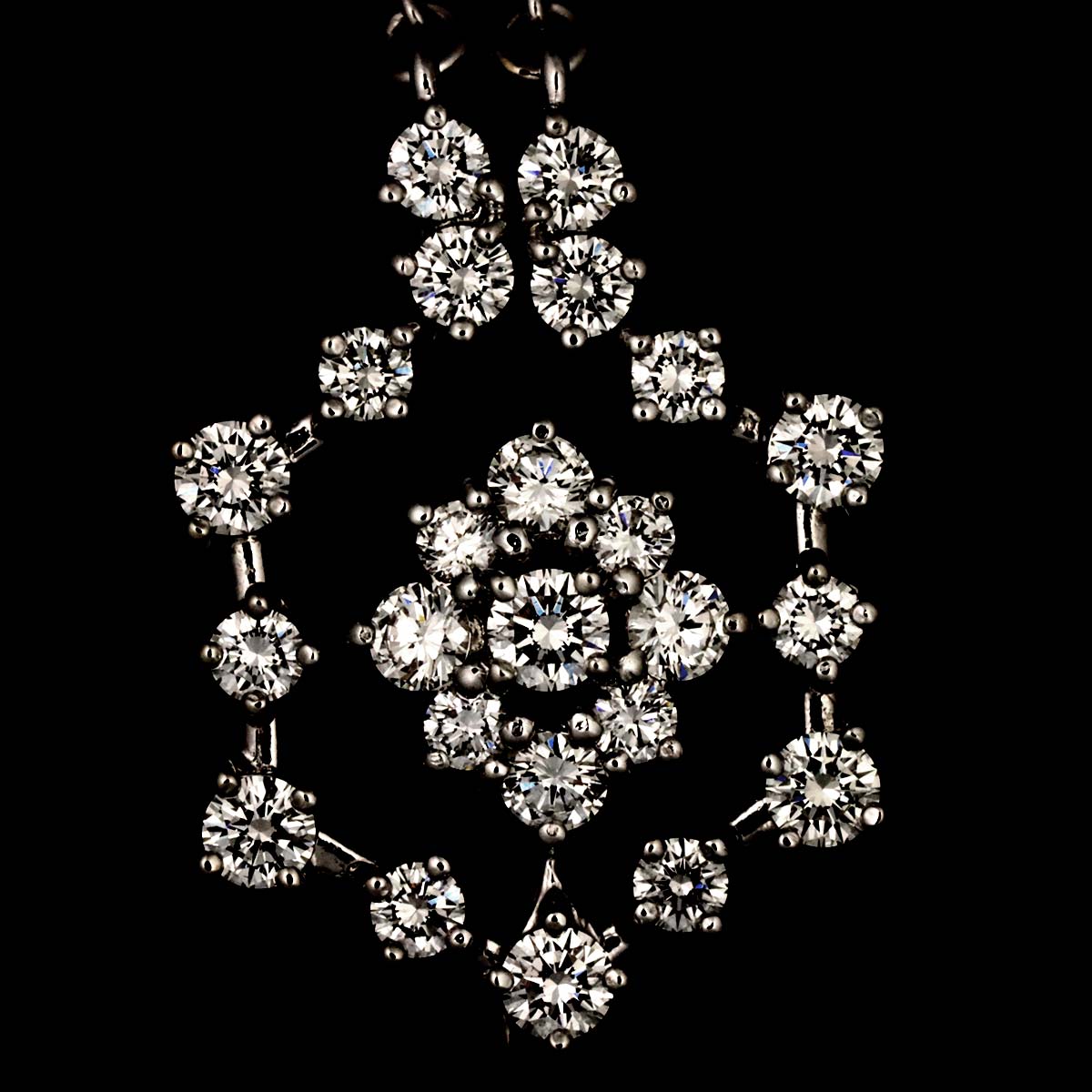 Diamond 1.00ct Necklace Platinum