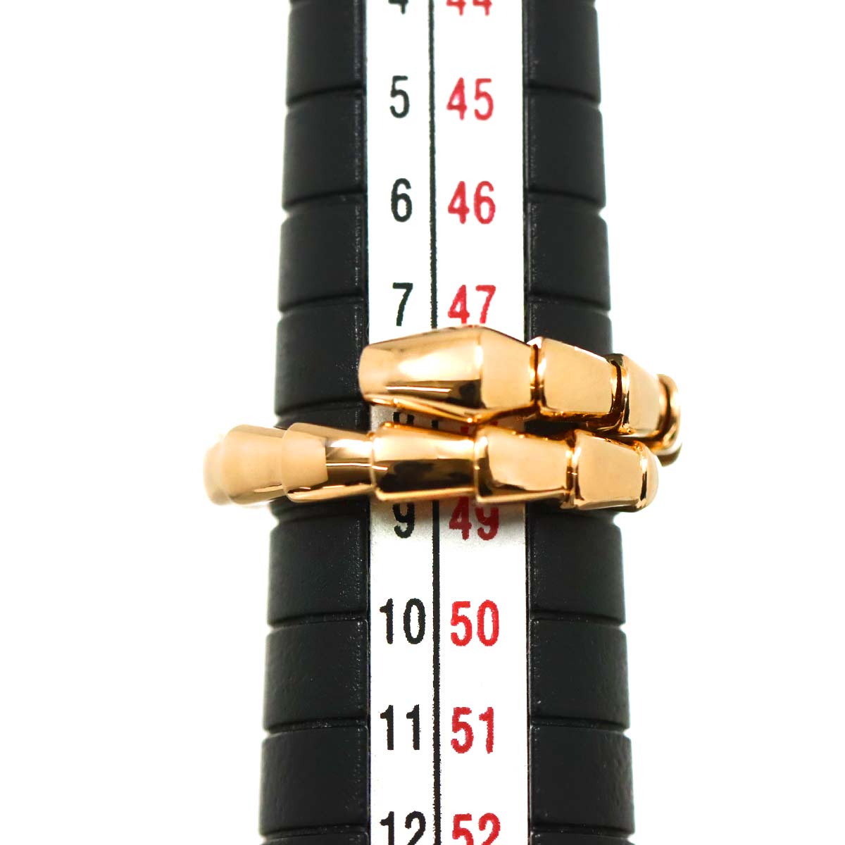 Serpenti Viper Ring 18K PG 750 sizeS 4.5(US)