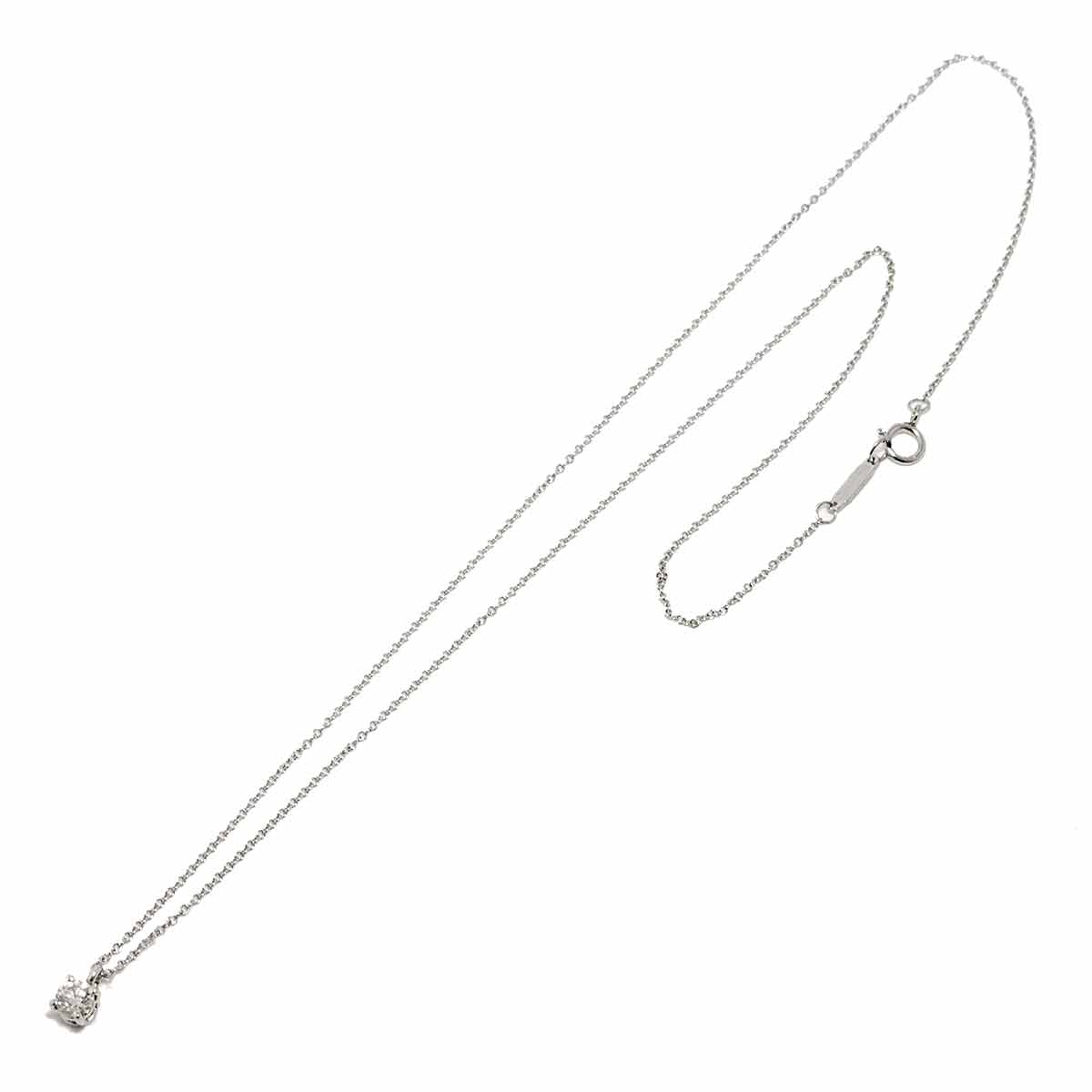 Diamond 0.23ct H/VVS1/EX Necklace Platinum