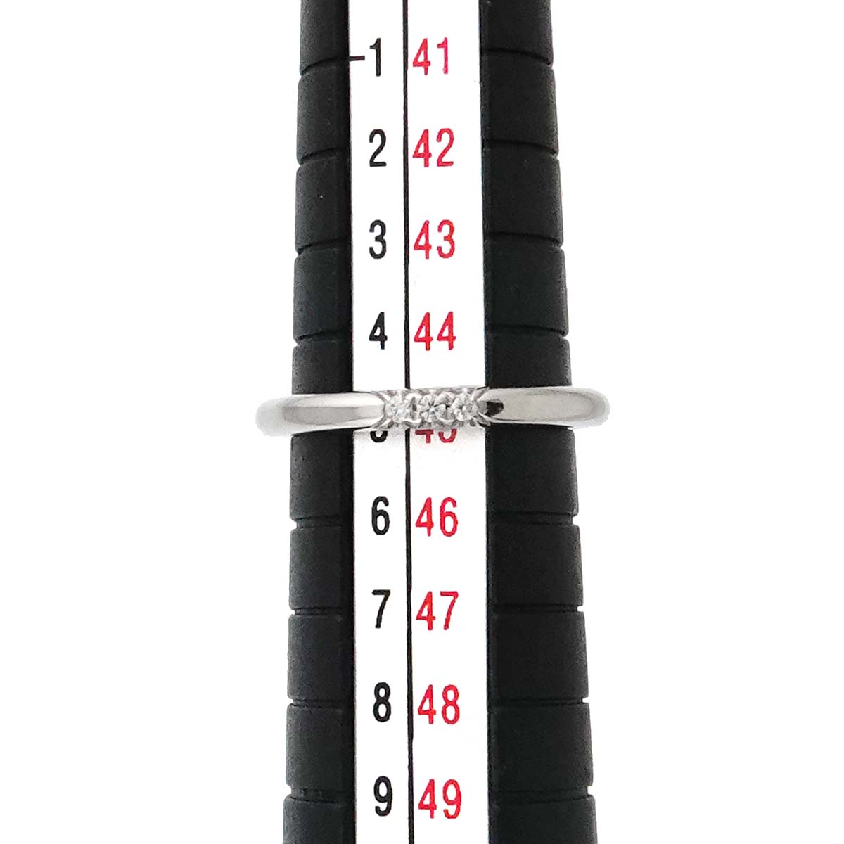 Forever Band Diamond Ring Platinum size3.25(US)