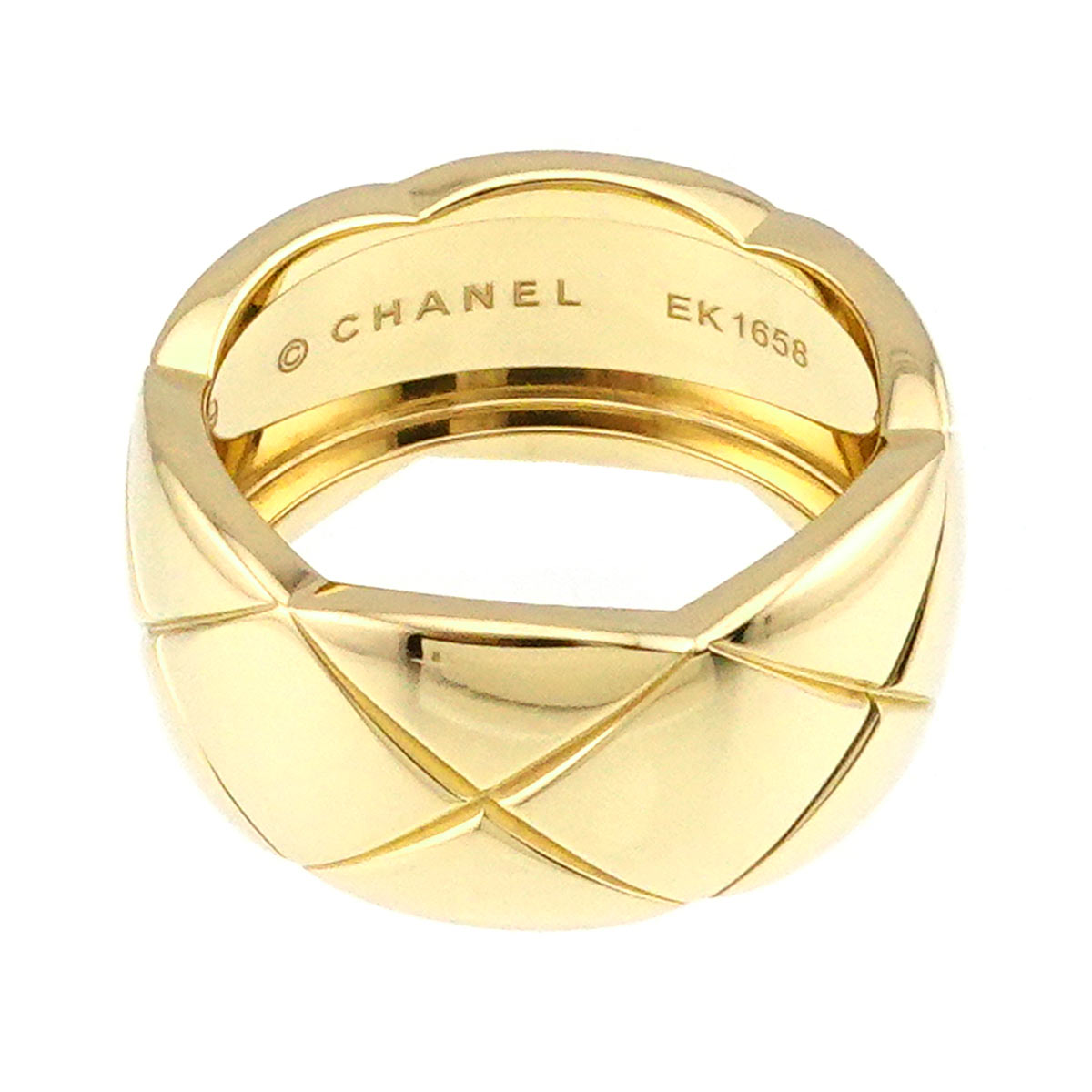 Coco Crush Ring 18K Yellow Gold 750 Size59 8.75(US)