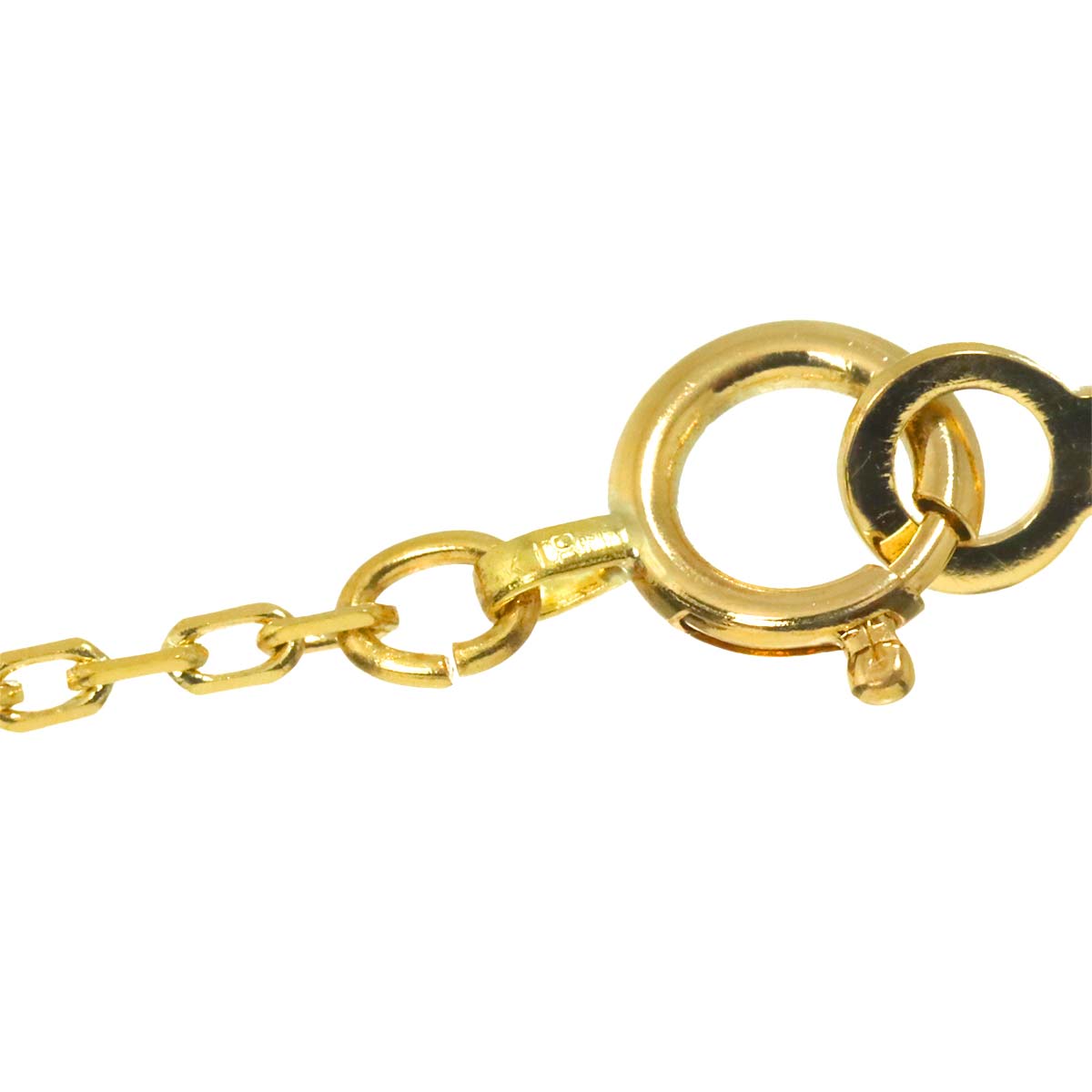 Akoya Pearl 3.4mm Ruby Necklace 18K YG 750