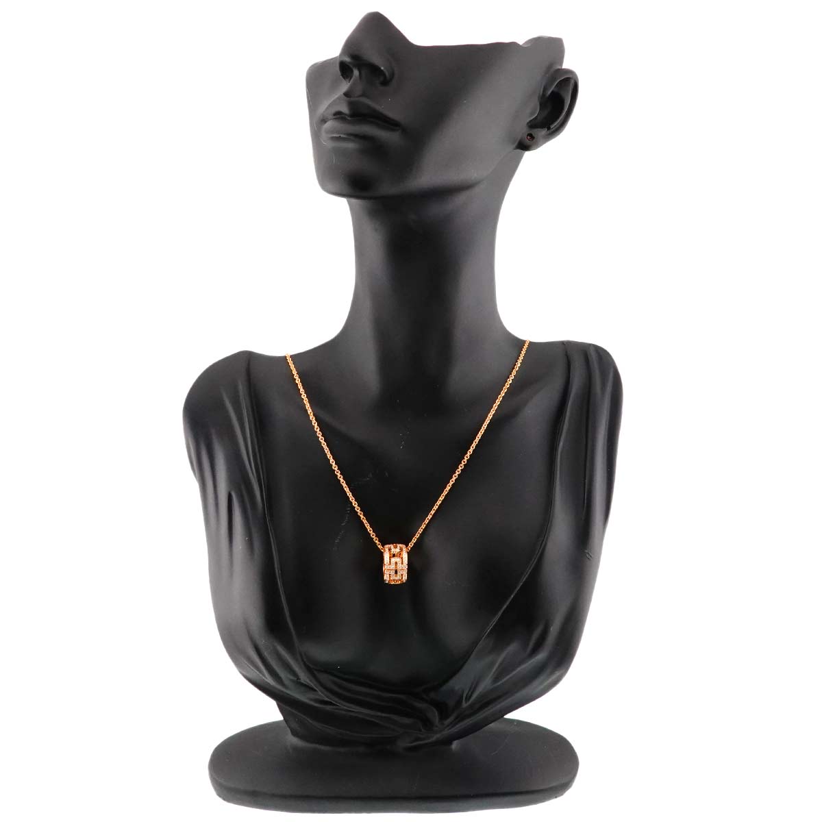 Parentesi Diamond Necklace 18K Pink Gold 750