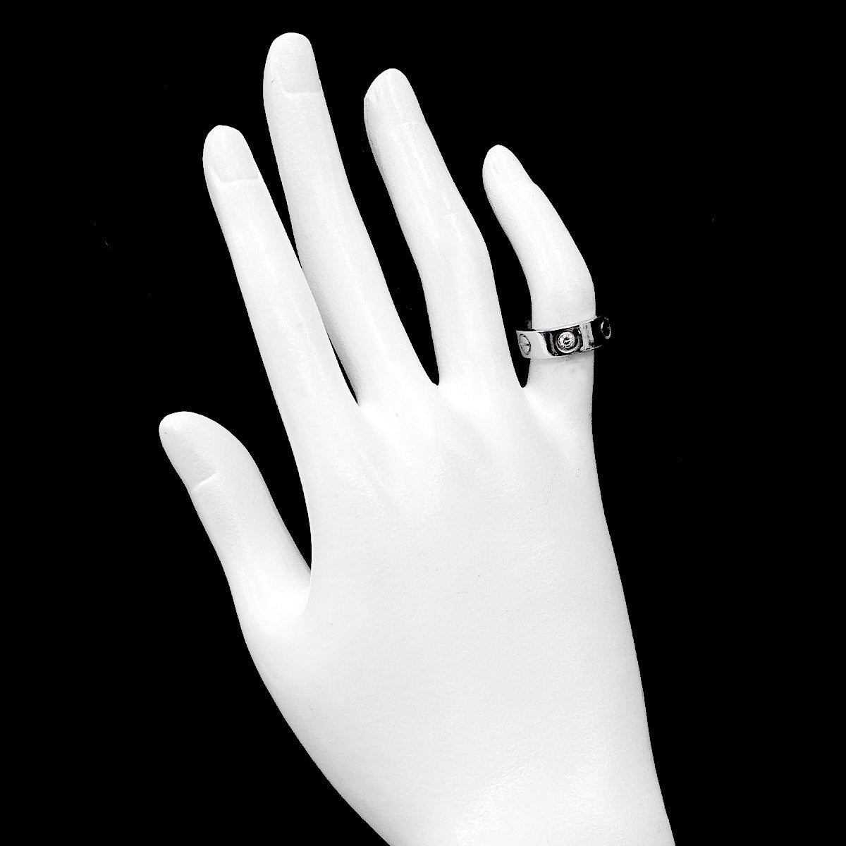 Love Ring Diamond 1P Platinum size46 3.75(US)