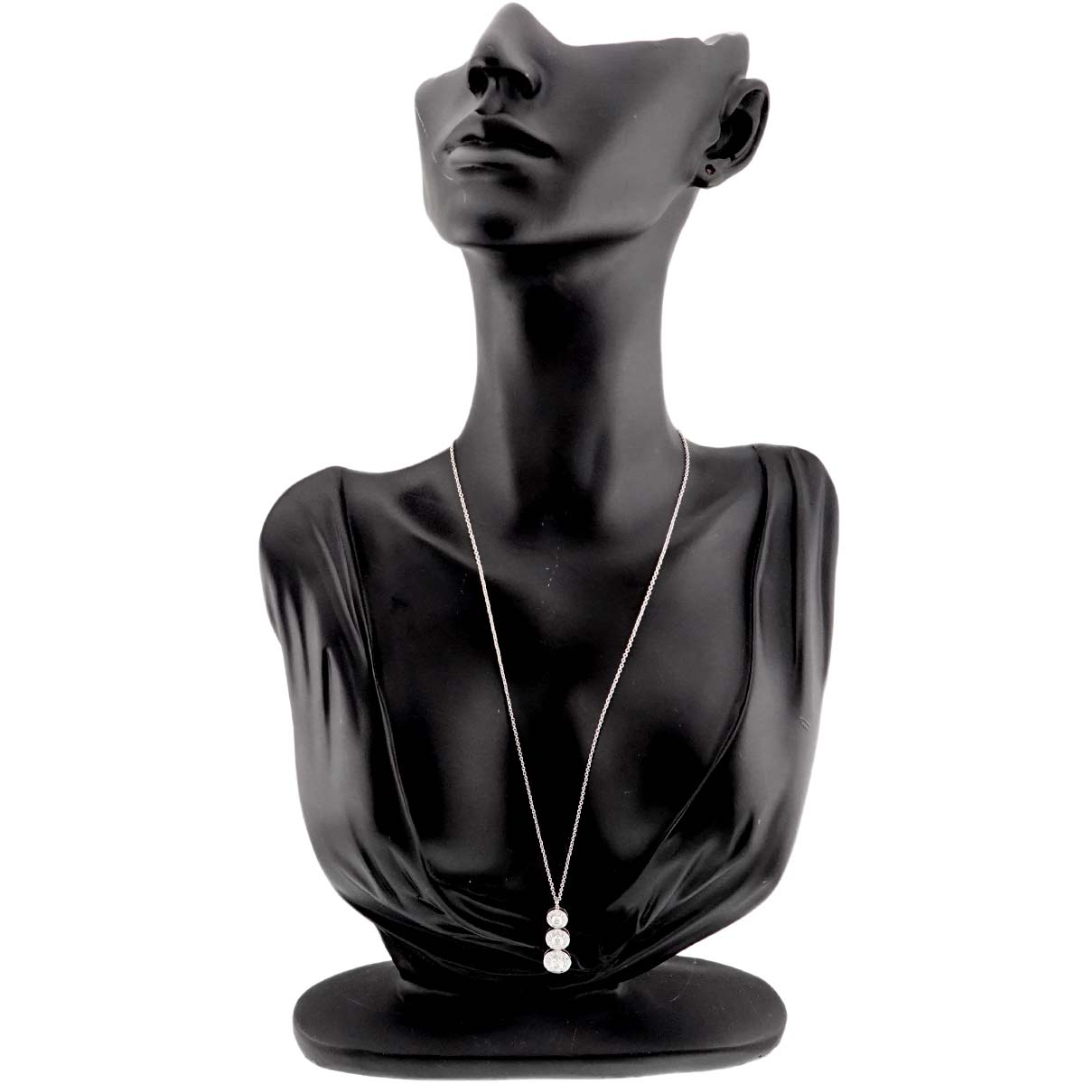 Circlet Diamond Necklace Platinum