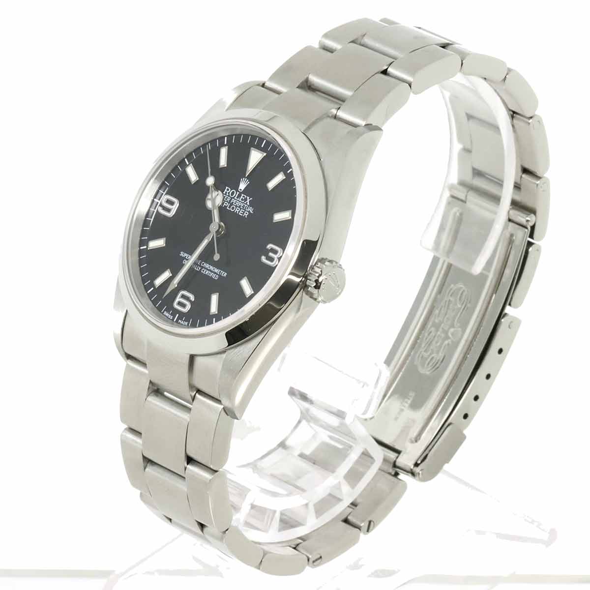 Explorer 1 114270 Serial K Automatic Black Dial Mens Watch