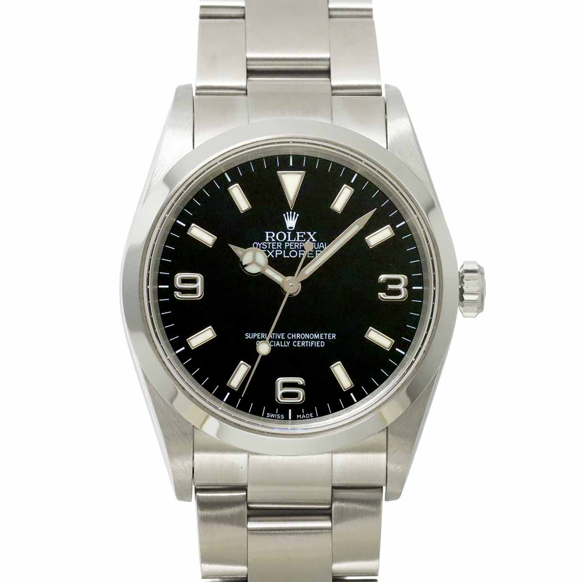 Explorer 1 114270 Serial K Automatic Black Dial Mens Watch