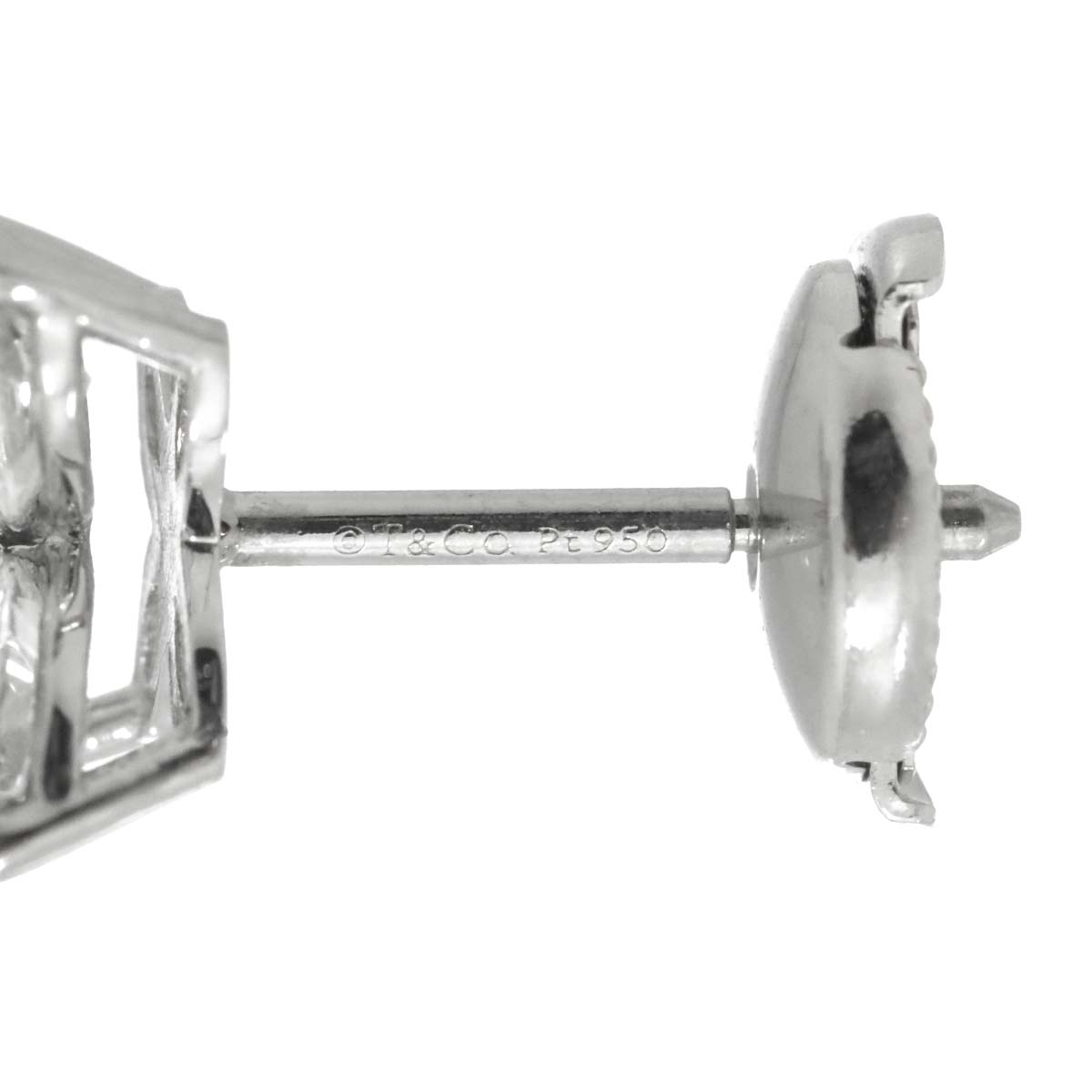 Victoria Diamond MM Earrings Pierced Pt Platinum