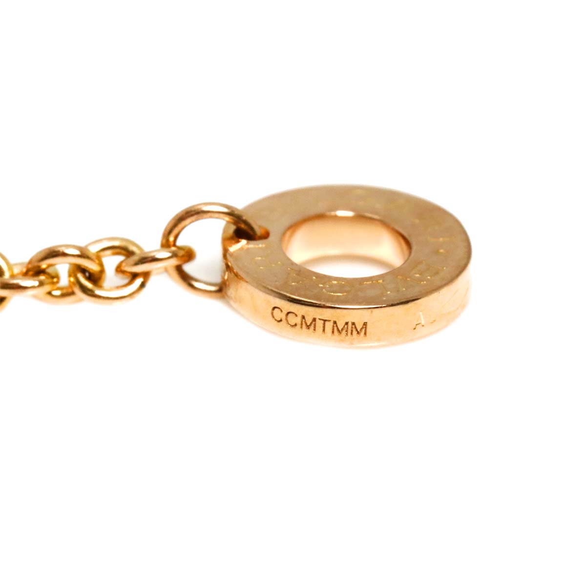 BVLGARIBVLGARI Mother of Pearl Diamond Onyx Necklace 18K PG 750