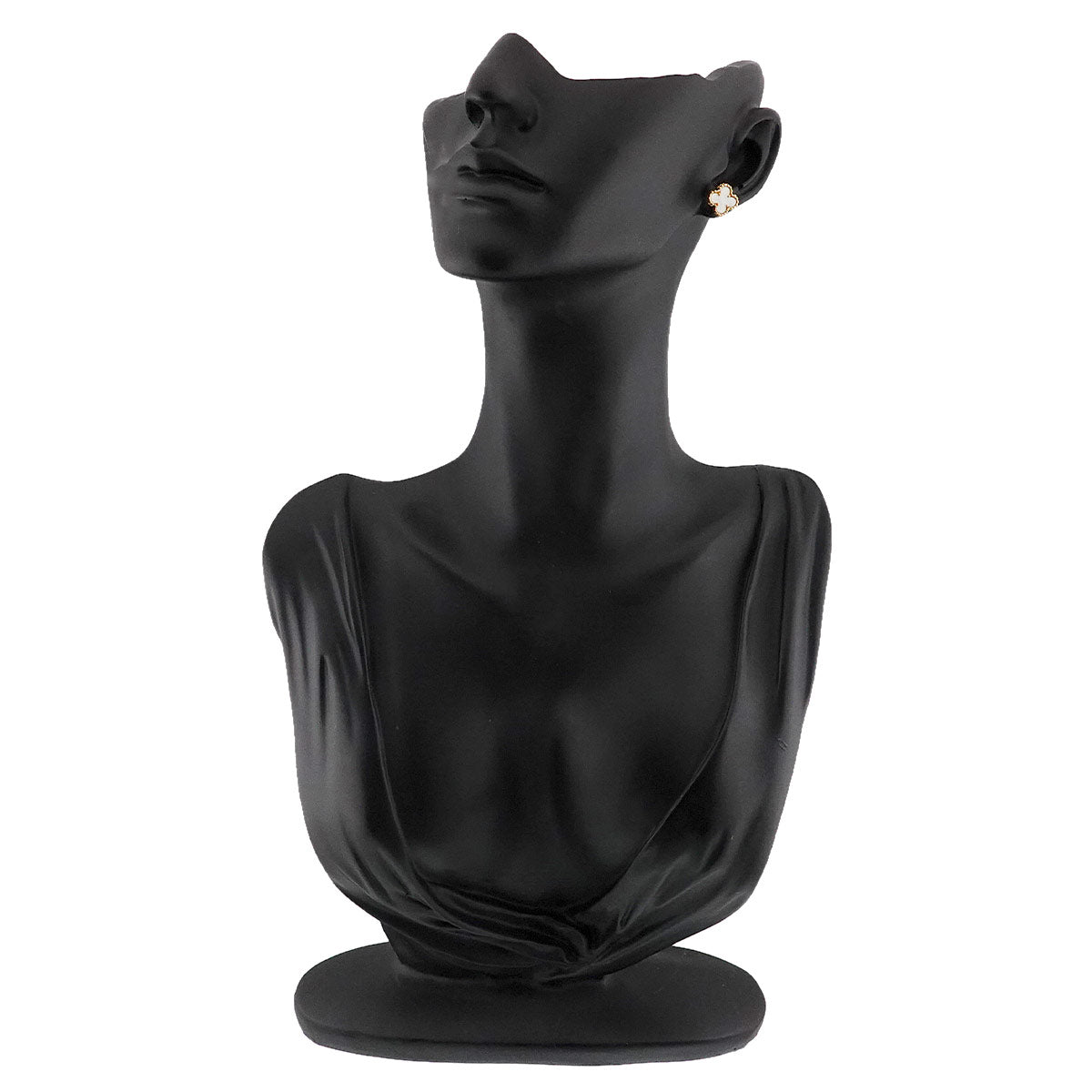 Sweet Alhambra Shell Earrings Pierced 18K YG 750