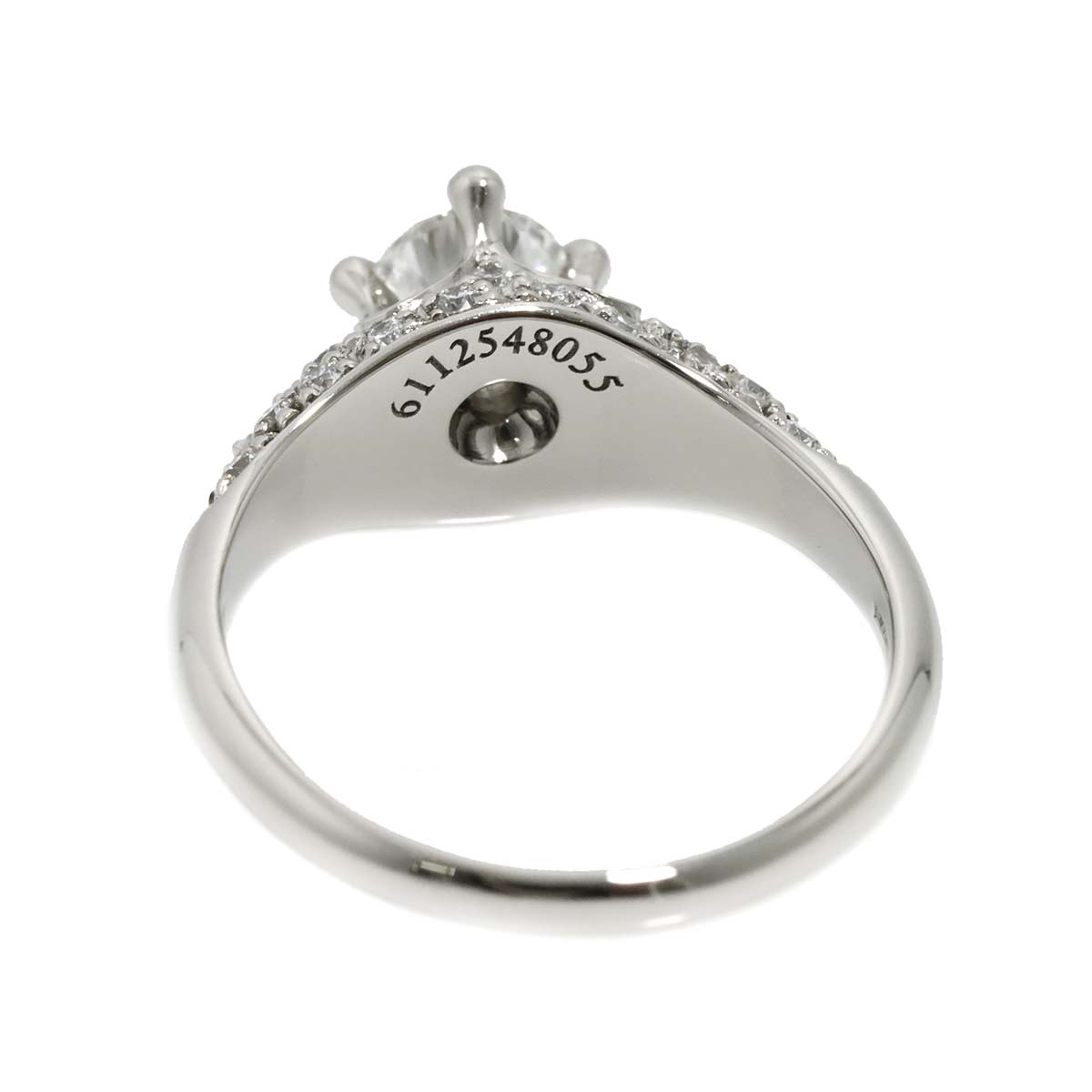 Corona Diamond 0.52ct F/IF Ring Platinum size5.75-6(US)