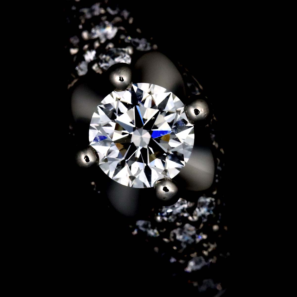 Corona Diamond 0.52ct F/IF Ring Platinum size5.75-6(US)