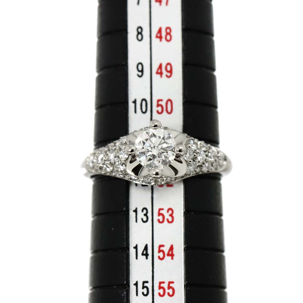 Corona Diamond 0.52ct F/IF Ring Platinum size5.75-6(US)