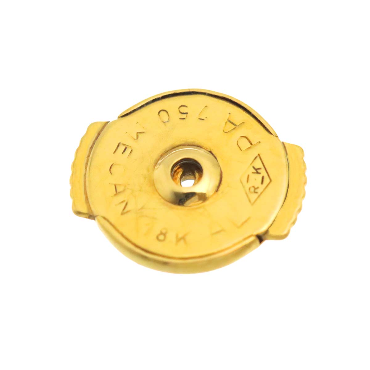 Love Earrings Pierced 18K YG 750