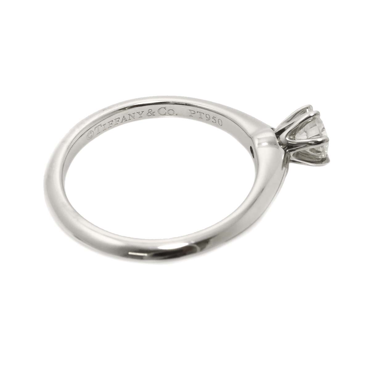 Diamond 0.30ct I/IF/3EX Ring Platinum Size4.5(US)