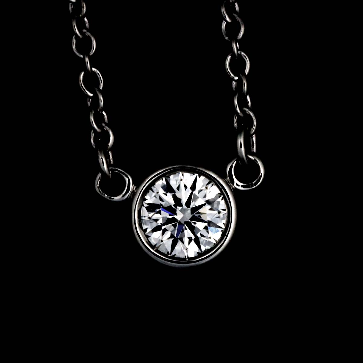 By The Yard Diamond Necklace Platinum
