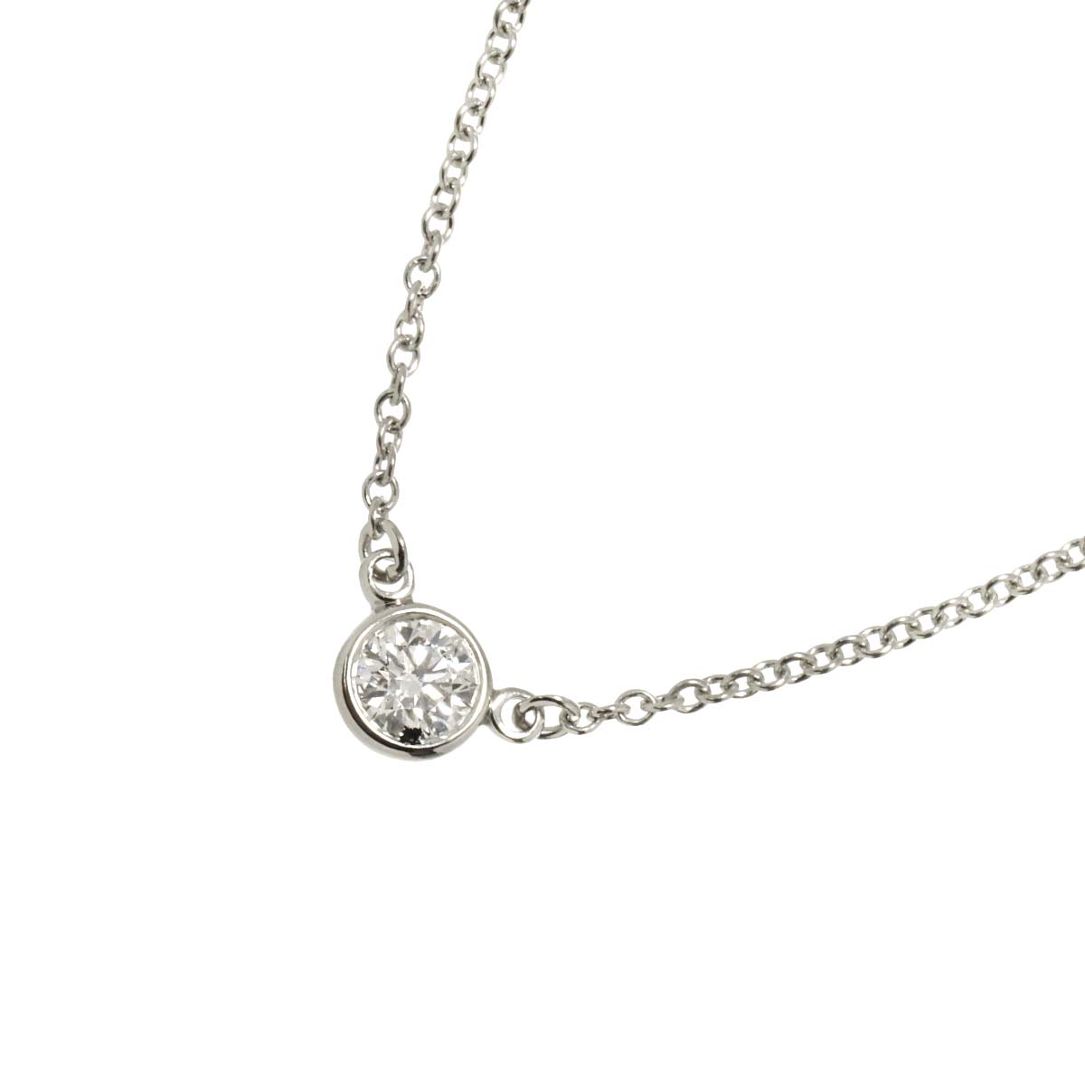 By The Yard Diamond Necklace Platinum