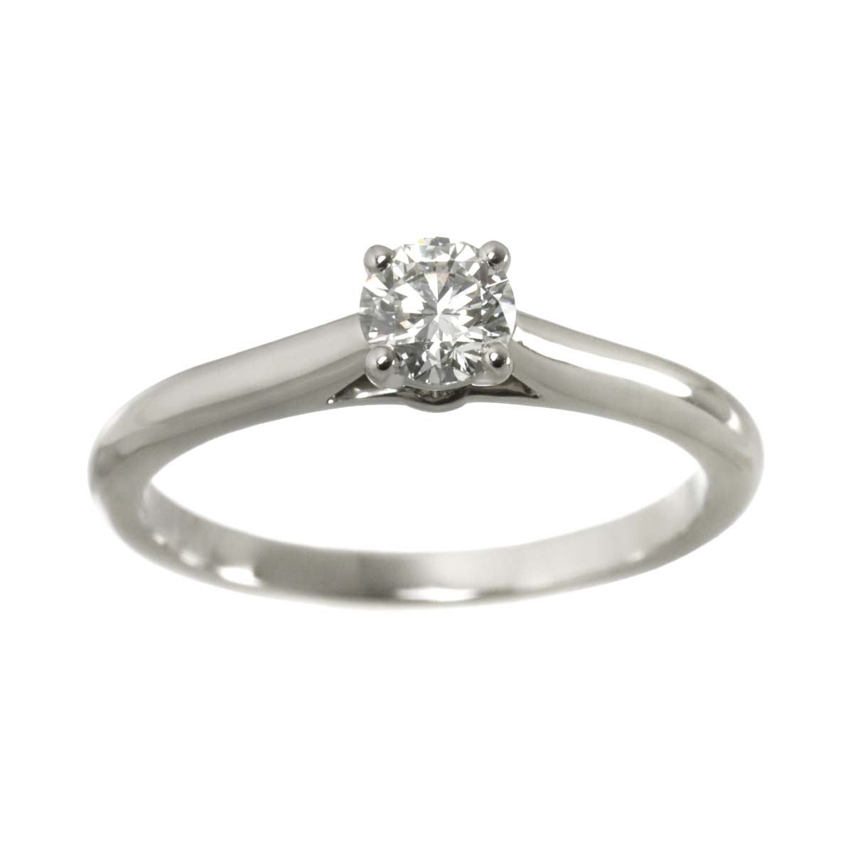 Diamond 0.35ct G/VS1/3EX Ring Platinum size53 6-6.25(US)