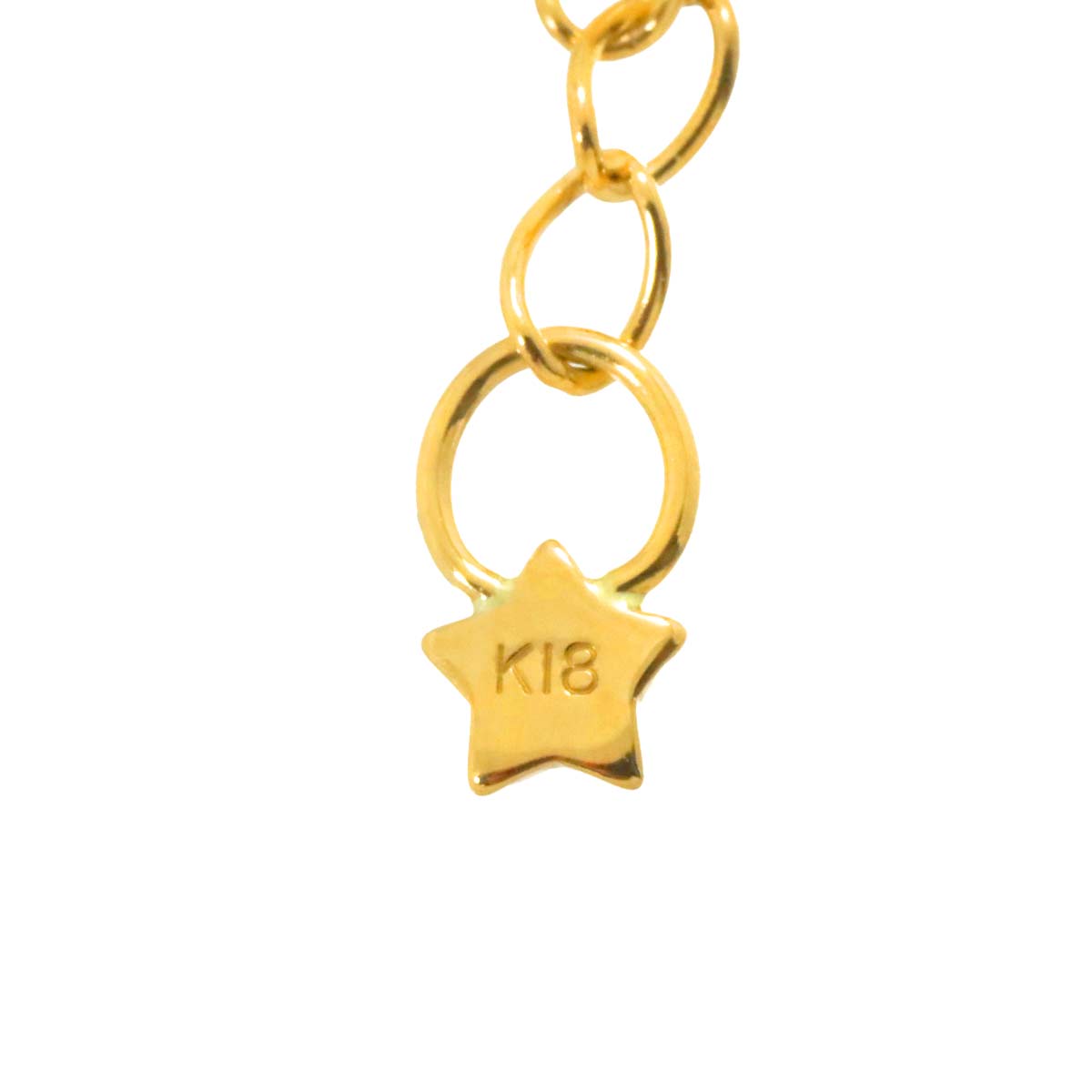 Star Jewelry Lapis Lazuli Moonstone Multi Stone Necklace 18K YG 750