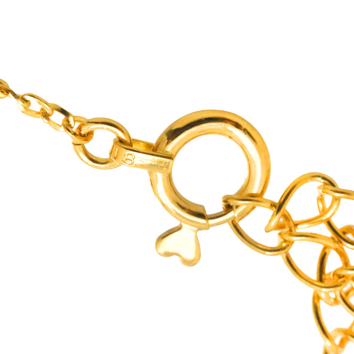 Star Jewelry Lapis Lazuli Moonstone Multi Stone Necklace 18K YG 750