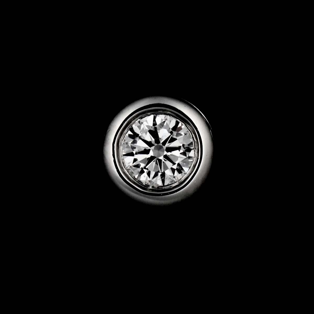 By The Yard Diamond Earrings Pierced Pt