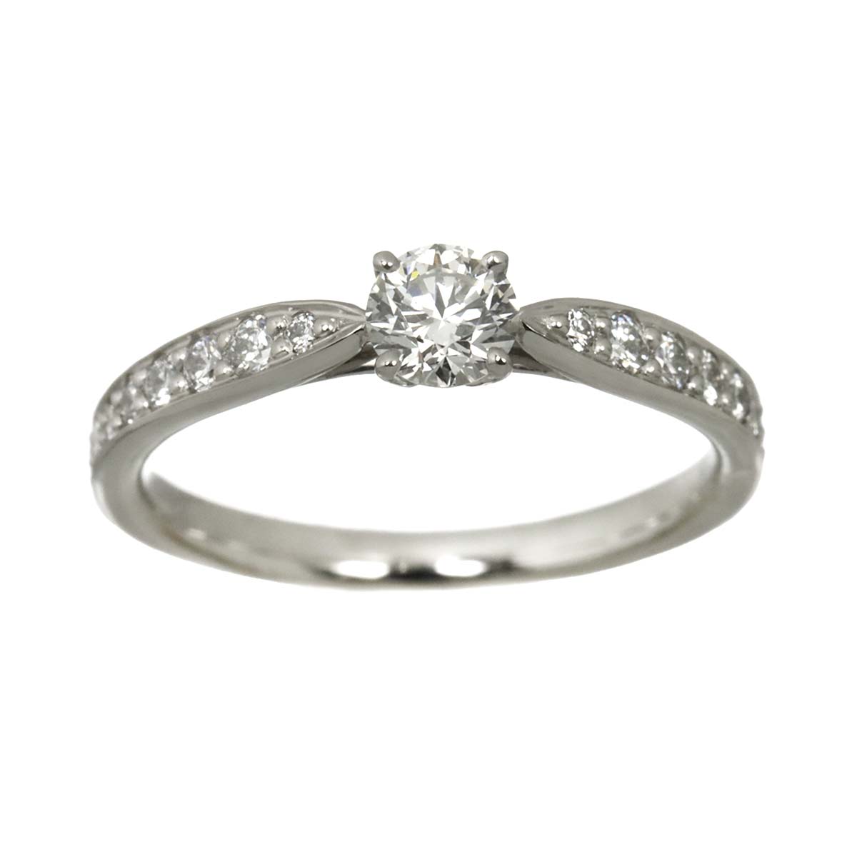 Harmony Diamond 0.23ct Ring Pt Size4(US)