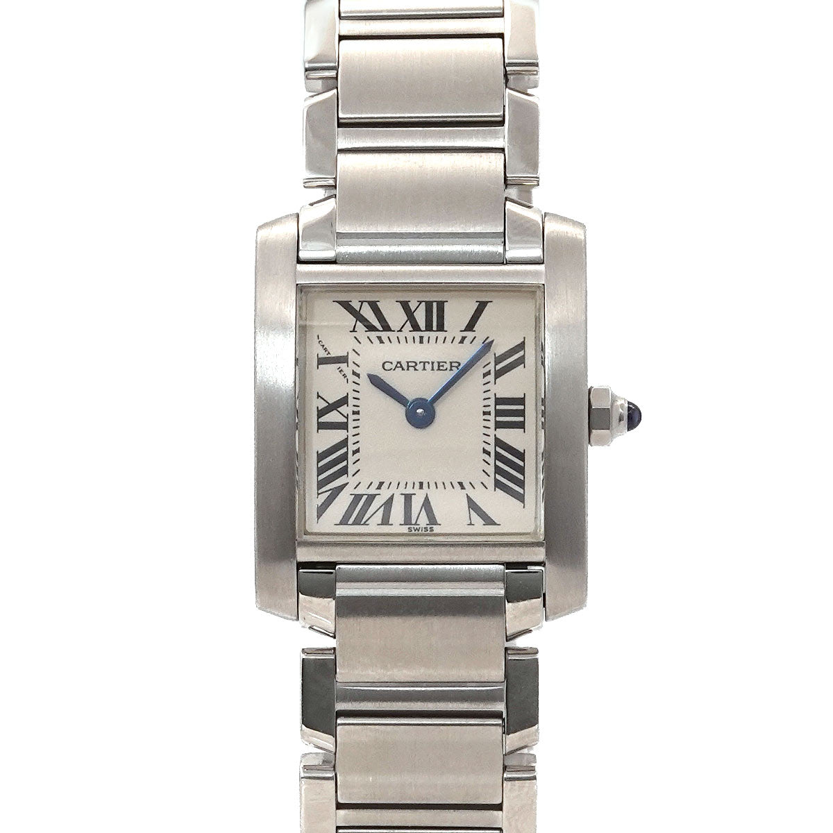 Tank Francaise SM W51008Q3 Quartz Cream Dial Ladies Watch