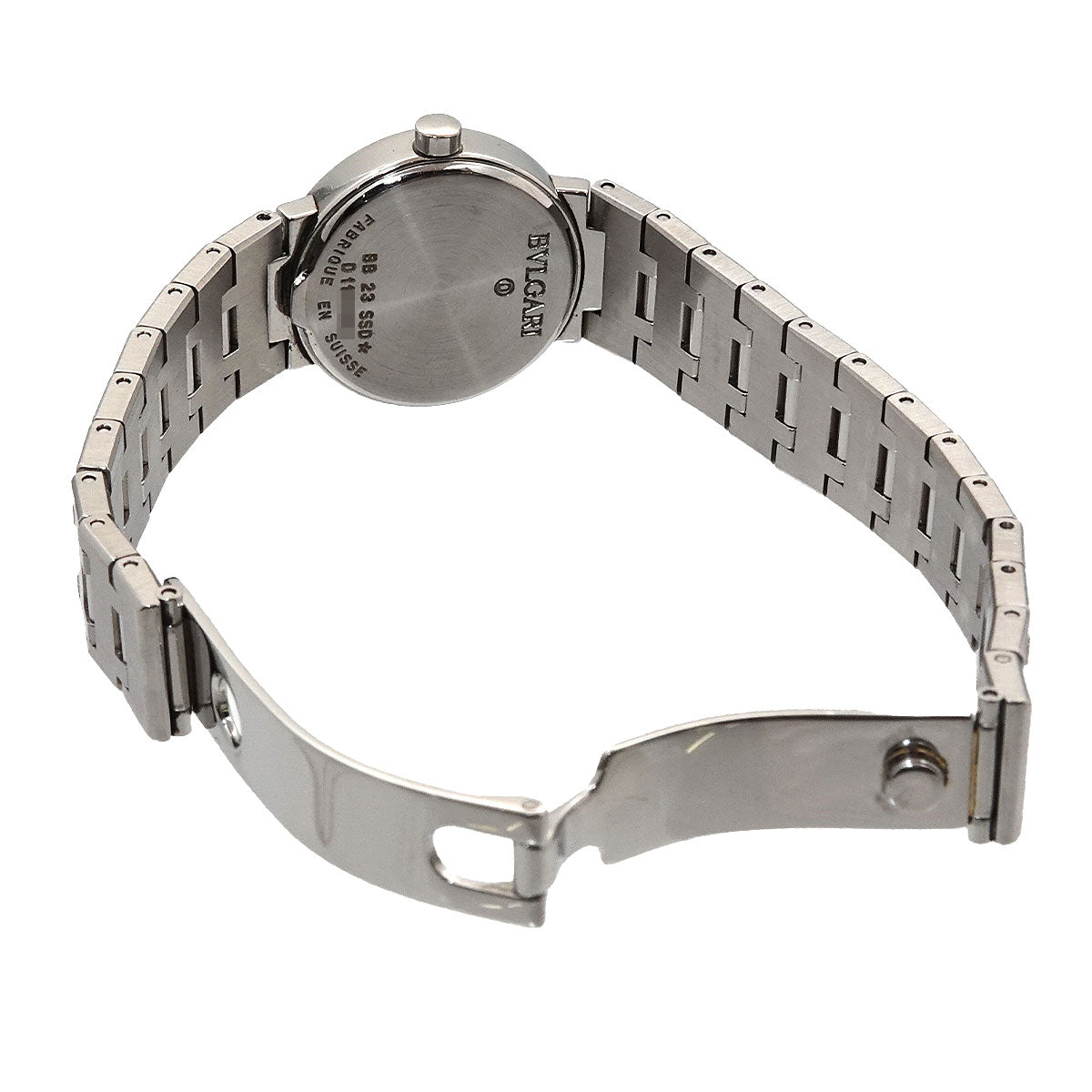 BVLGARIBVLGARI Date BB23SSD Quartz Black Dial Ladies Watch