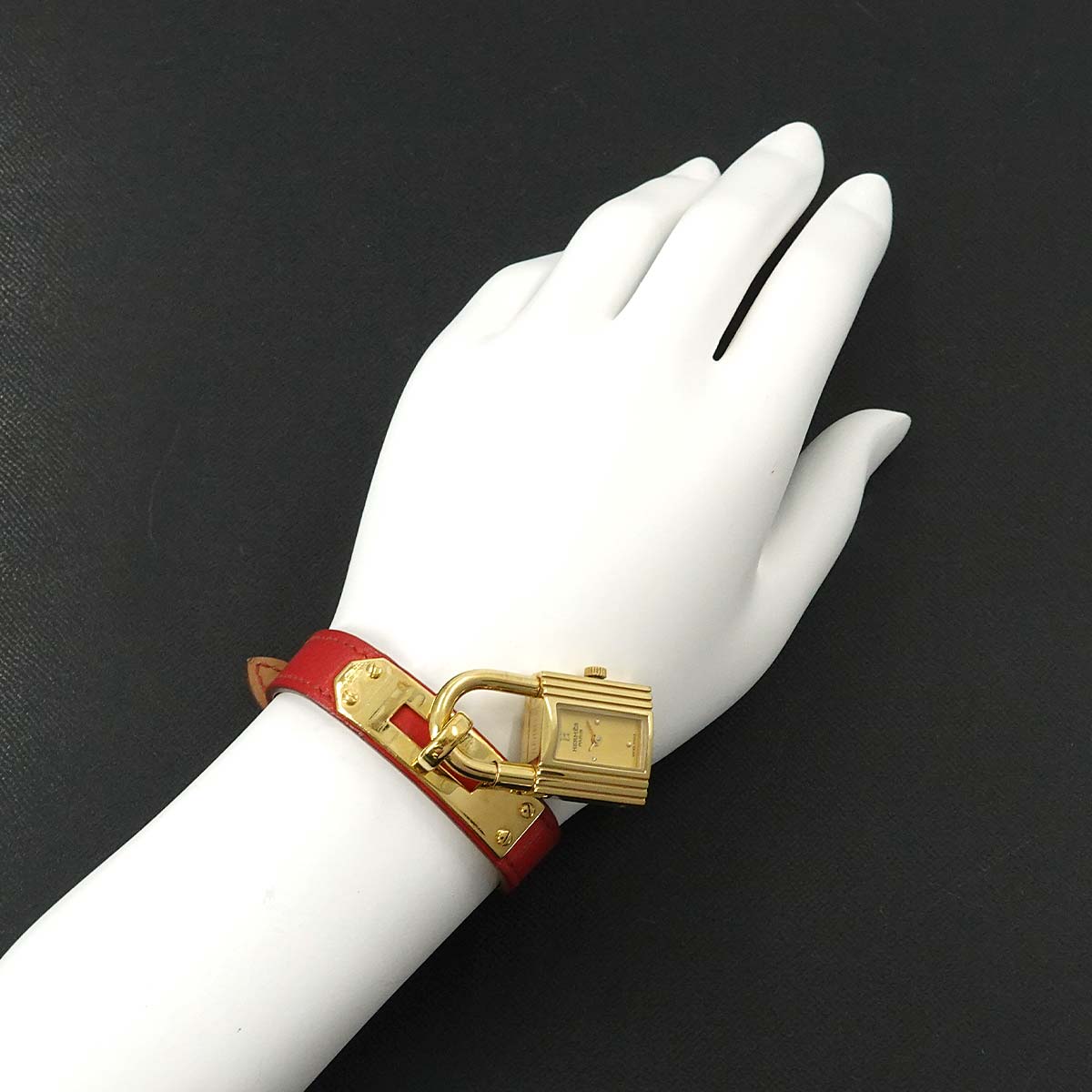 Kelly Watches Quartz Gold Dial Vintage Cadena Ladies Watch