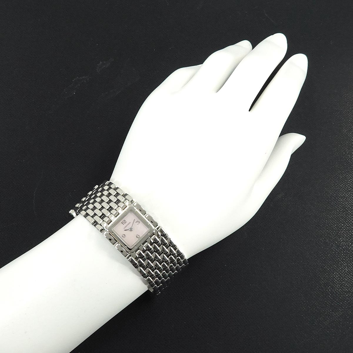 Panthere Ruban W61003T9 Quartz Pink Shell Dial Ladies Watch