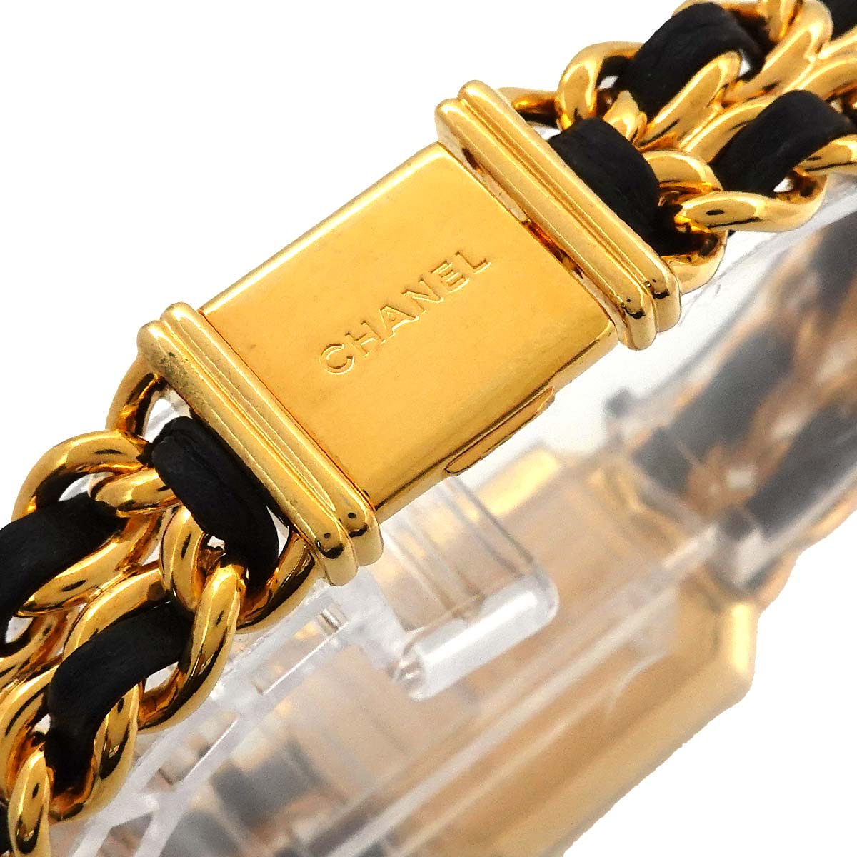 Premiere Size XL H0001 Vintage Quartz Black Dial Ladies Watch