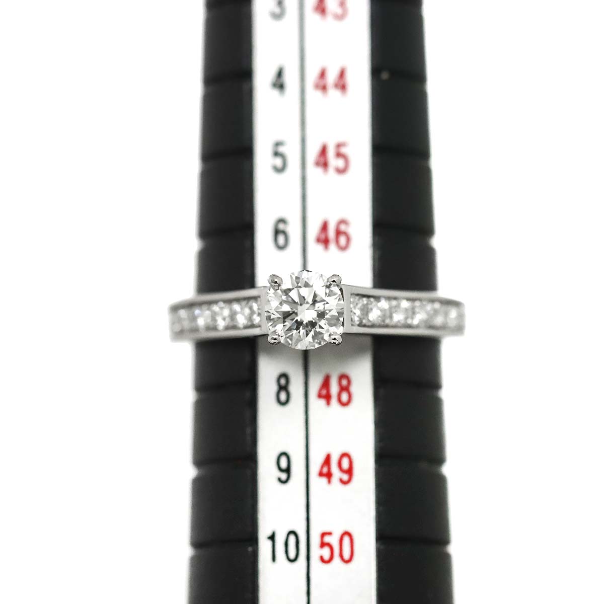 Diamond 0.36ct G/VS2/EX Ring Pt Platinum size47 4(US)