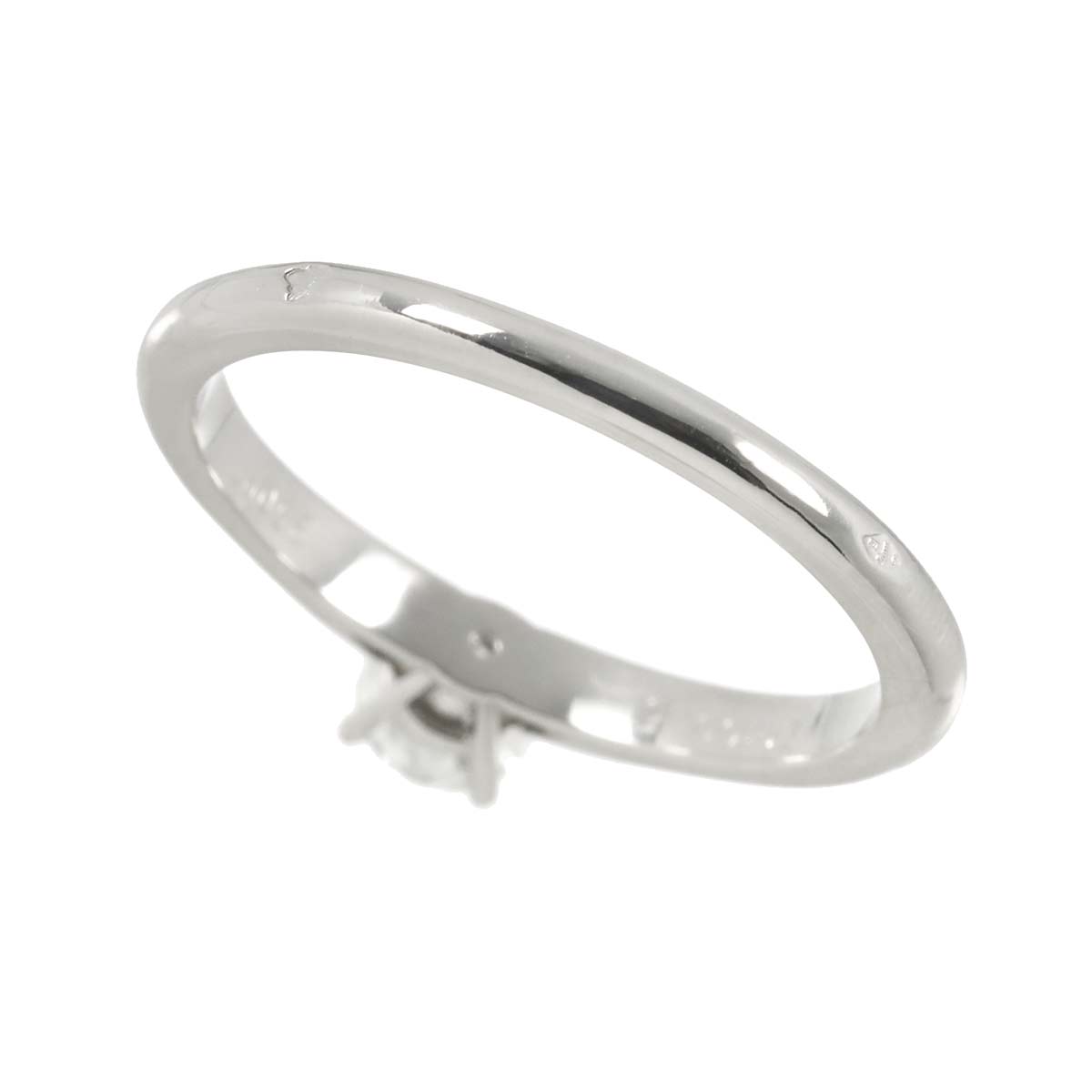 Diamond 0.36ct Ring Platinum size55 7.25(US)